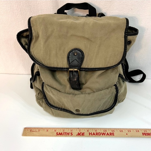 Kirra Pac-sun Backpack Shoulder Bag Satchel Y2K Brown Cotton Floral Floral - Picture 12 of 14